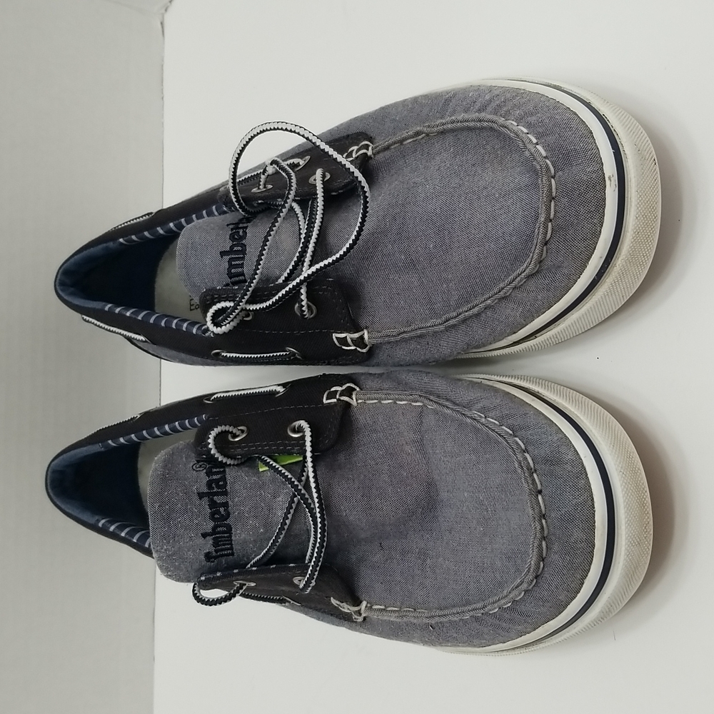 Timberland Gray Boat Shoes